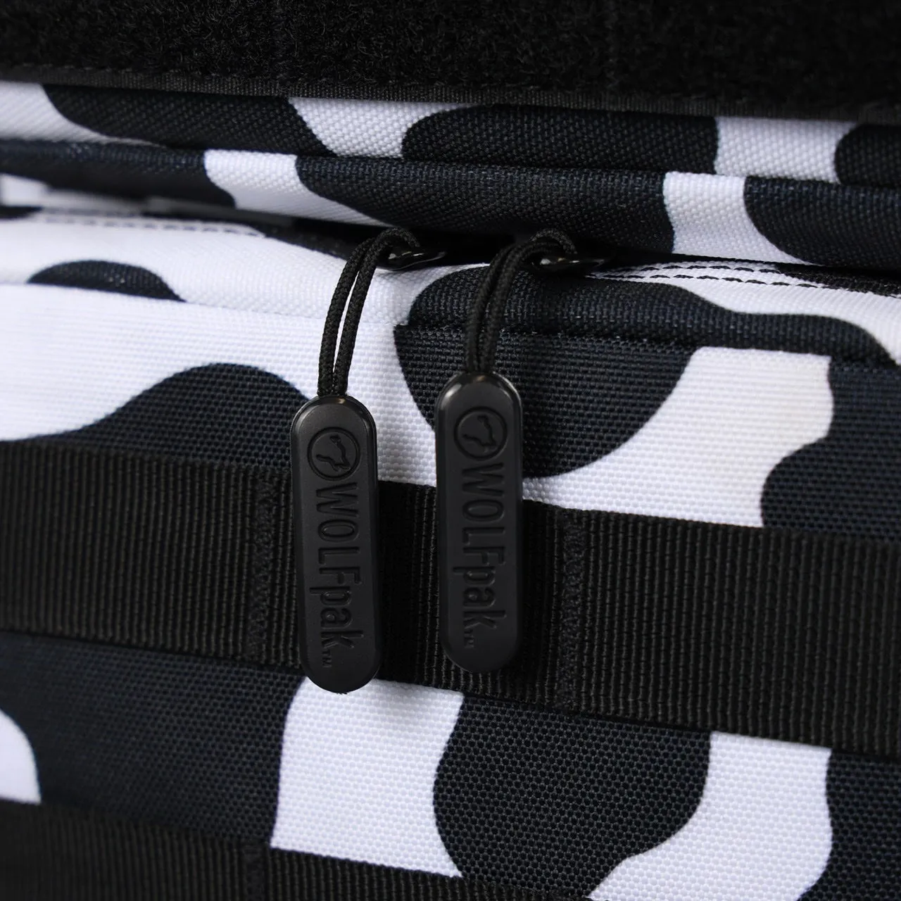 35L Black White Cow Print Meal Prep Management