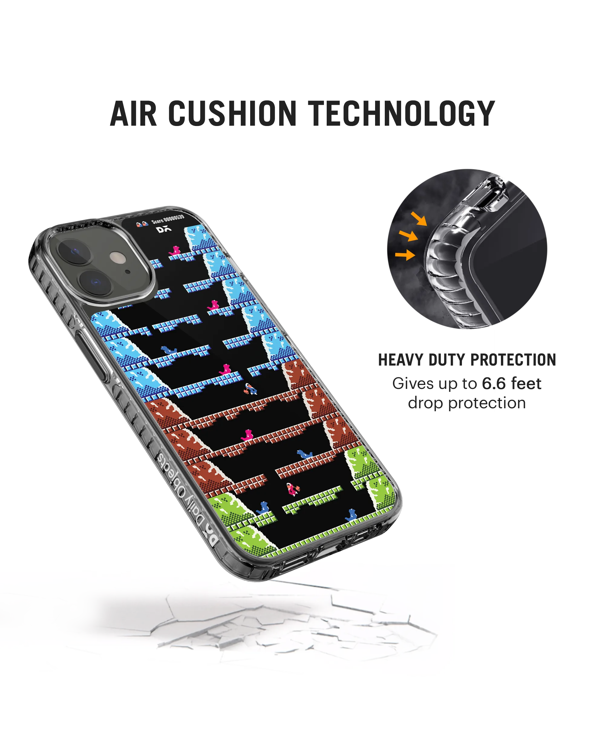 DailyObjects Ice Klimb Stride 2.0 Case Cover For iPhone 12 Mini
