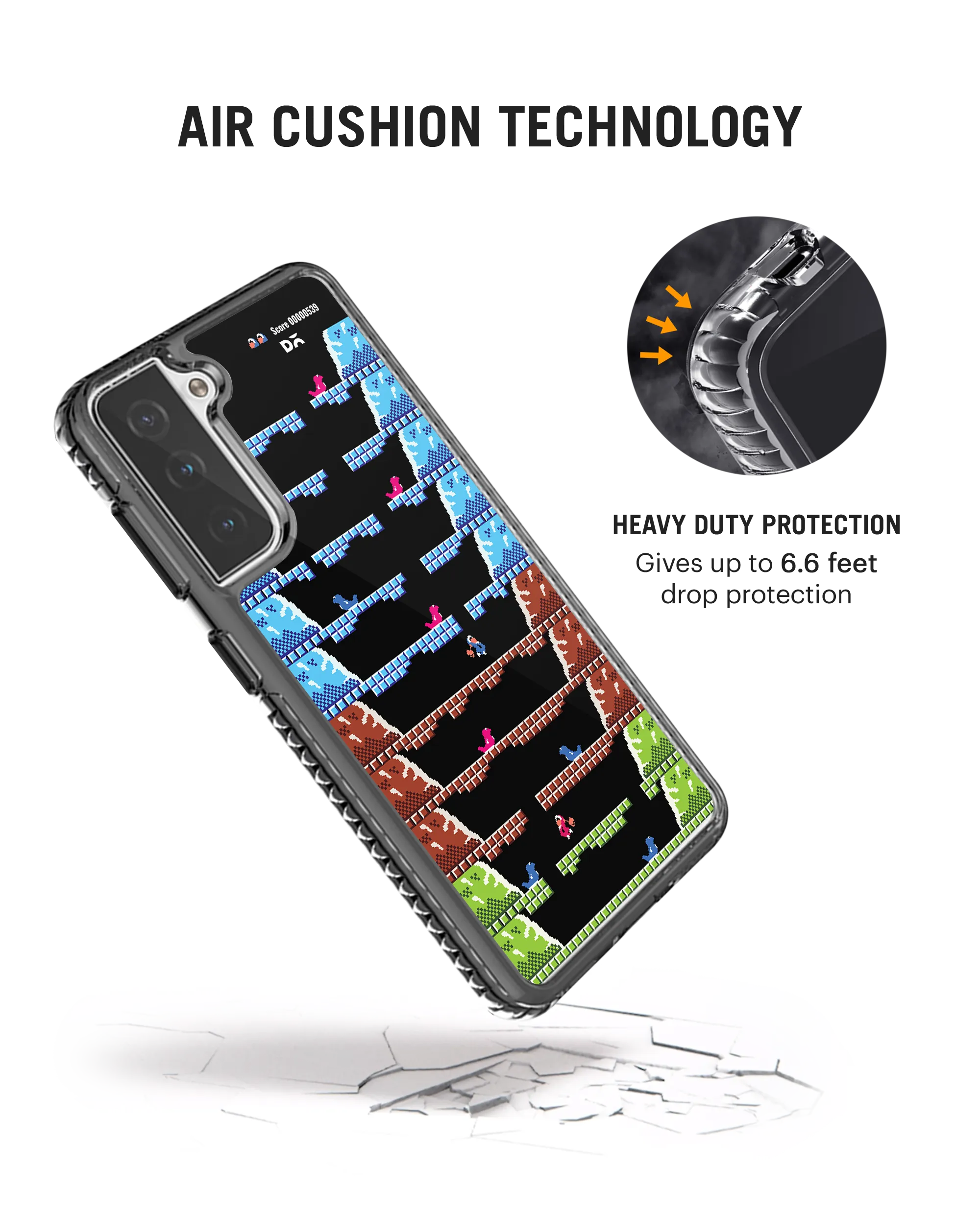 DailyObjects Ice Klimb Stride 2.0 Case Cover For Samsung Galaxy S21 FE